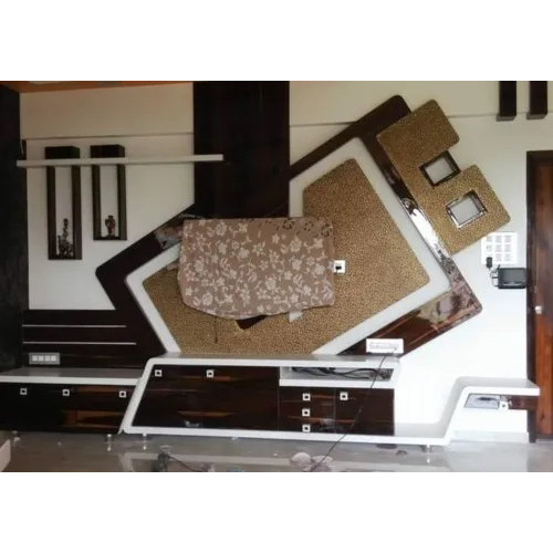Modern Corian Sheet Designer Tv Unit - Application: Home