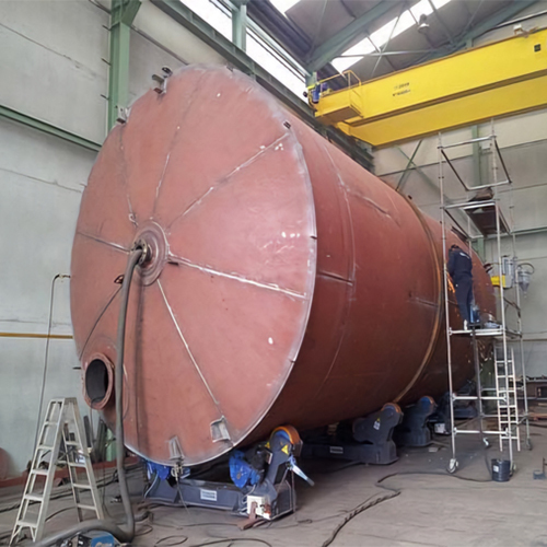 Horizontal Stainless Steel Tank
