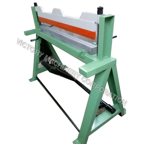 Manual Plate Bending Machine - Color: Green
