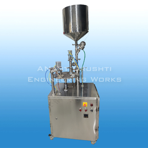 Fillpro CP600 SS Semi Automatic Cup Filling And Sealing Machine