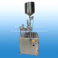 Fillpro CP600 SS Semi Automatic Cup Filling And Sealing Machine