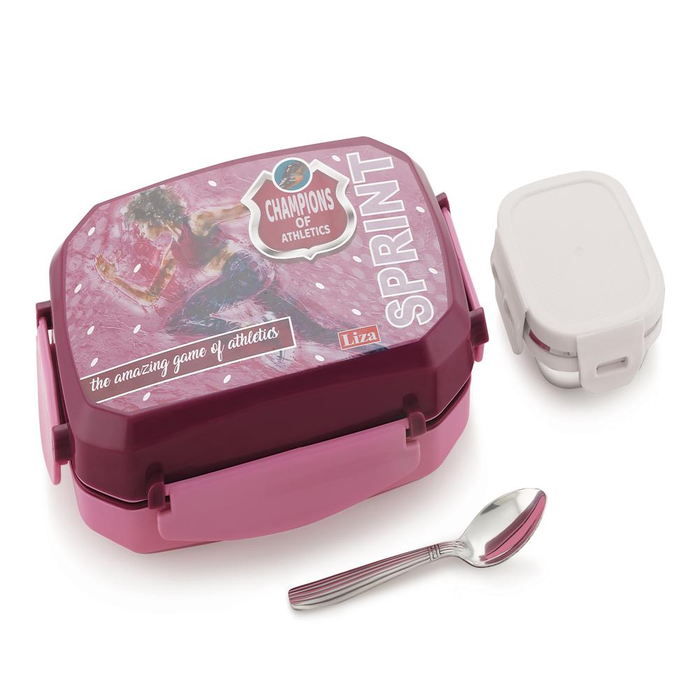 Dhoom Lunch Box - Color: Blue
