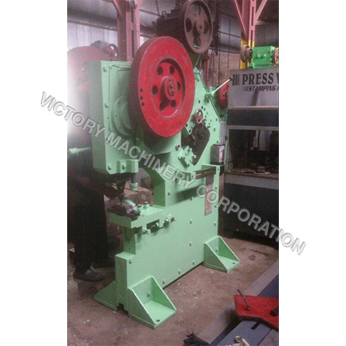 Angle Cutting And Punching Machine - Color: Green