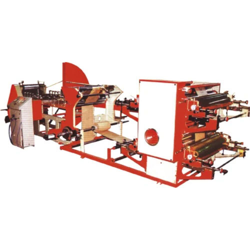 Paper Bag Making Machine With 2 Color Printing - Automatic Grade: Automatic