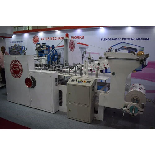 Fully Automatic Paper Bag Making Machine - Bag Length: 500 Millimeter (Mm)