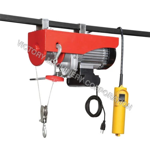 Electric Chain Hoist - Color: Red