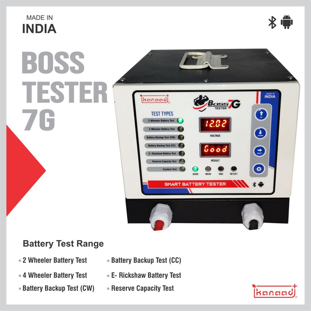 Boss Tester 7G - Color: Black