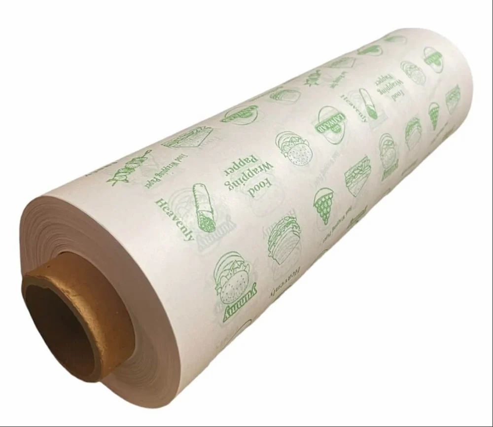 White 1 Kg Butter Paper Roll