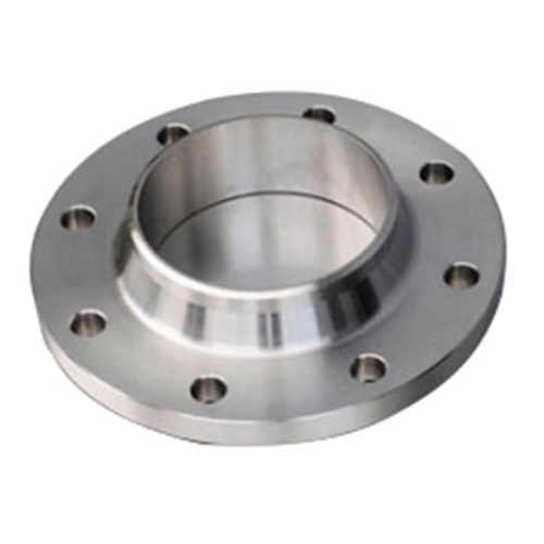 Ss Weld Neck Flange - Color: Silver