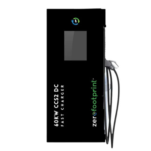 ZeroFootprint 60 kW Single Gun EV DC Charging Station