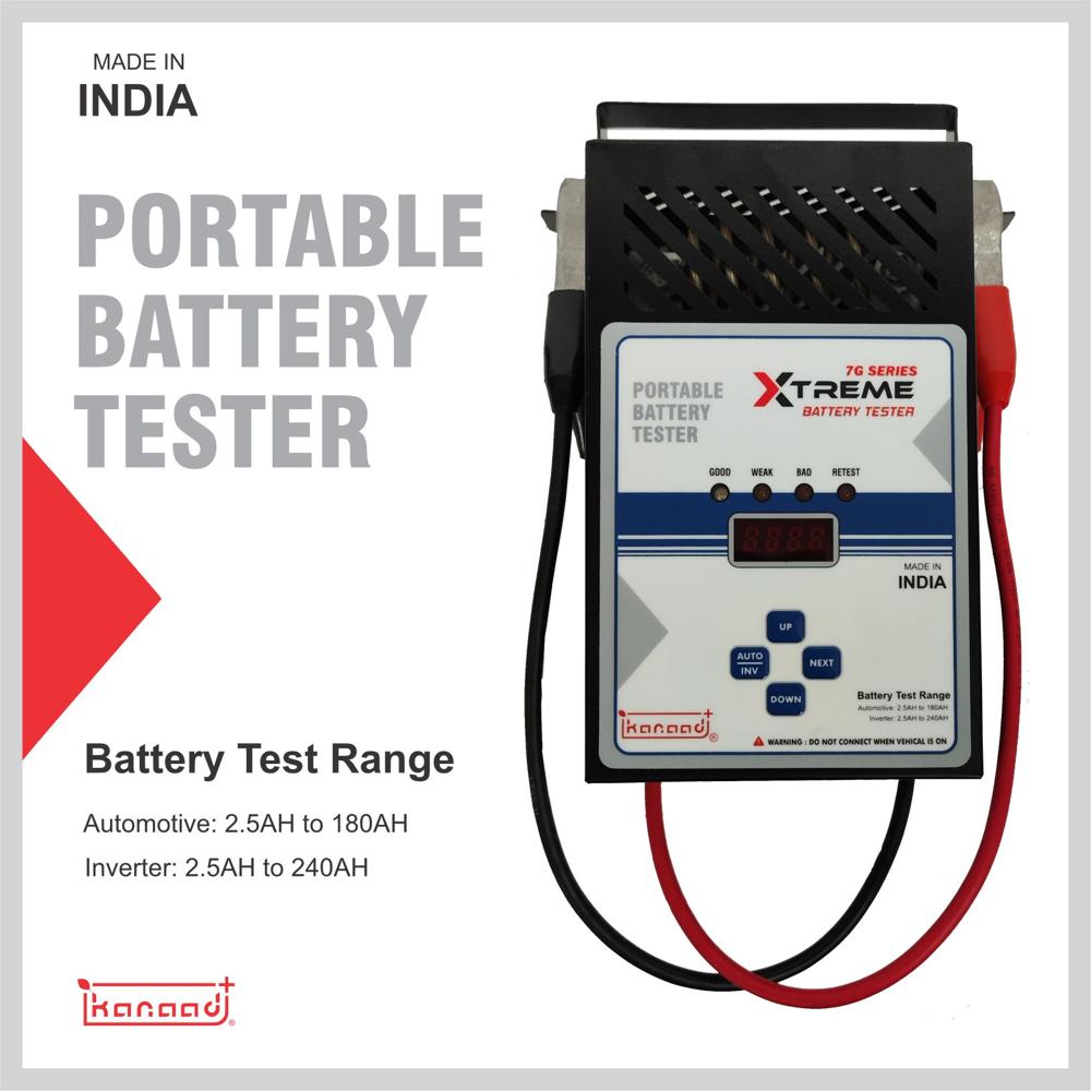 Sbt 7G Portable Battery Tester - Accuracy: 100 %