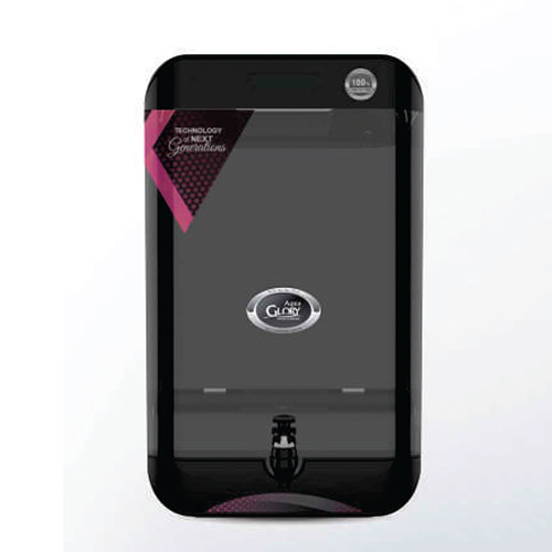 13L Aqua Glory Metallic Black Water Purifier - Capacity: 13 Ltr