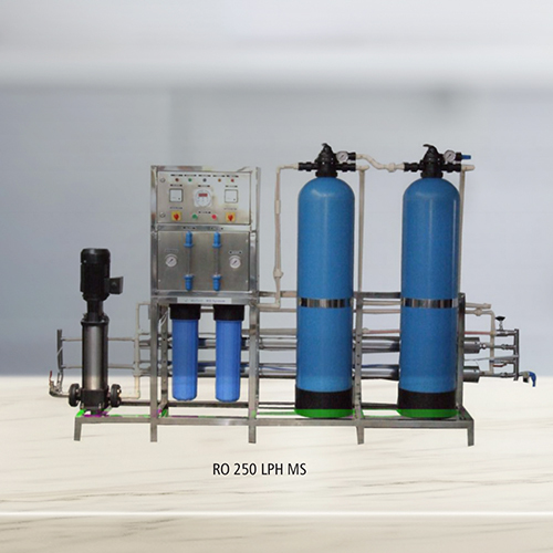 250Lph Ms Commercial Ro Plant - Automatic Grade: Semi Automatic
