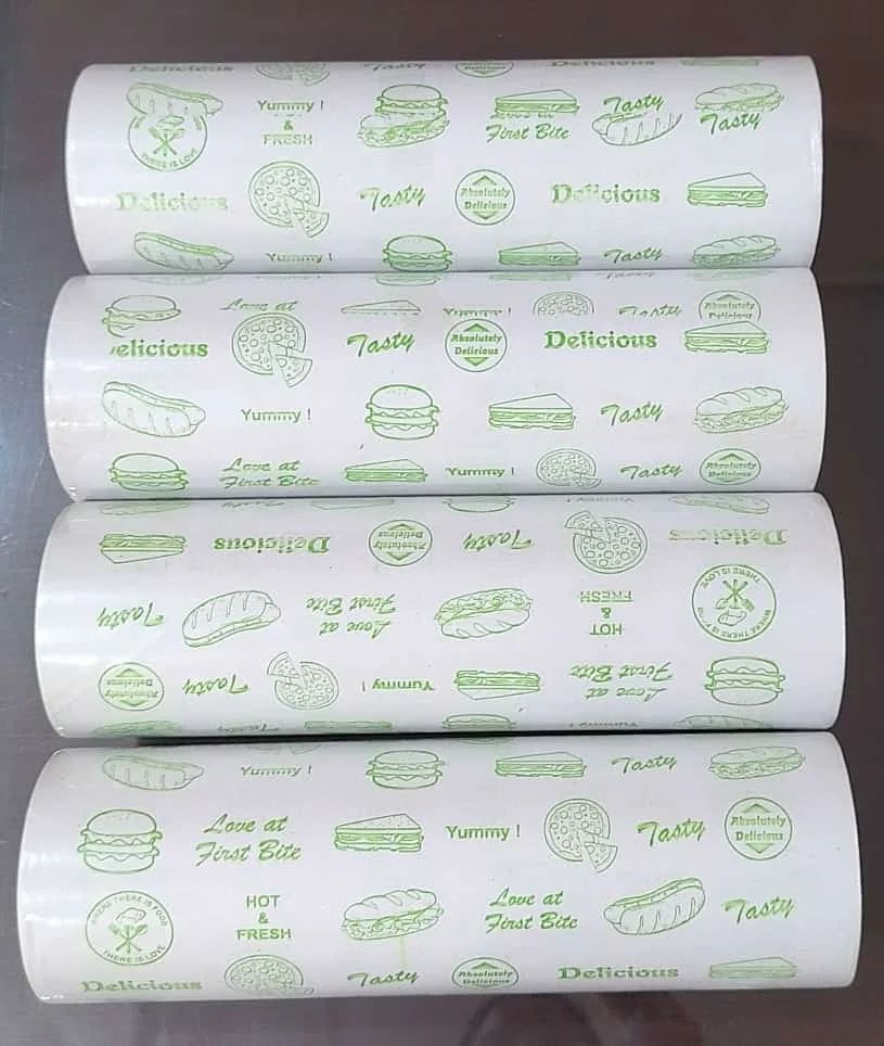 40 Gsm Butter Paper Jumbo Roll - Color: White