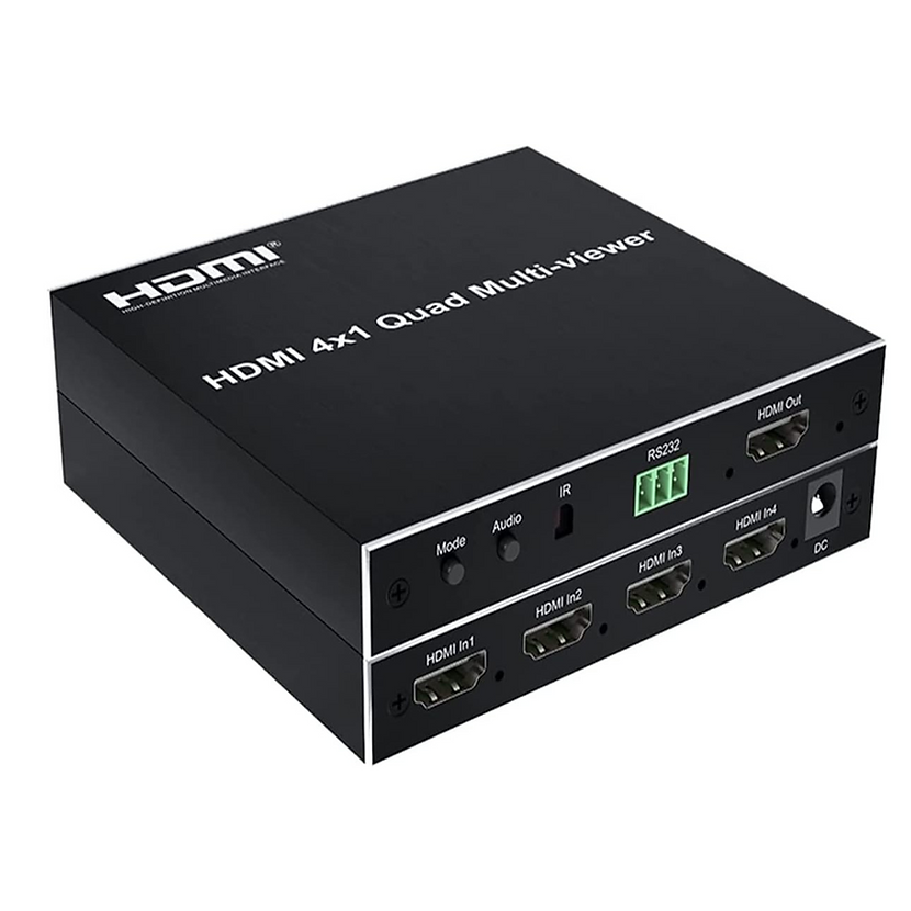 Videocast Hd Hdmi Quad Multiviewer - Color: Black