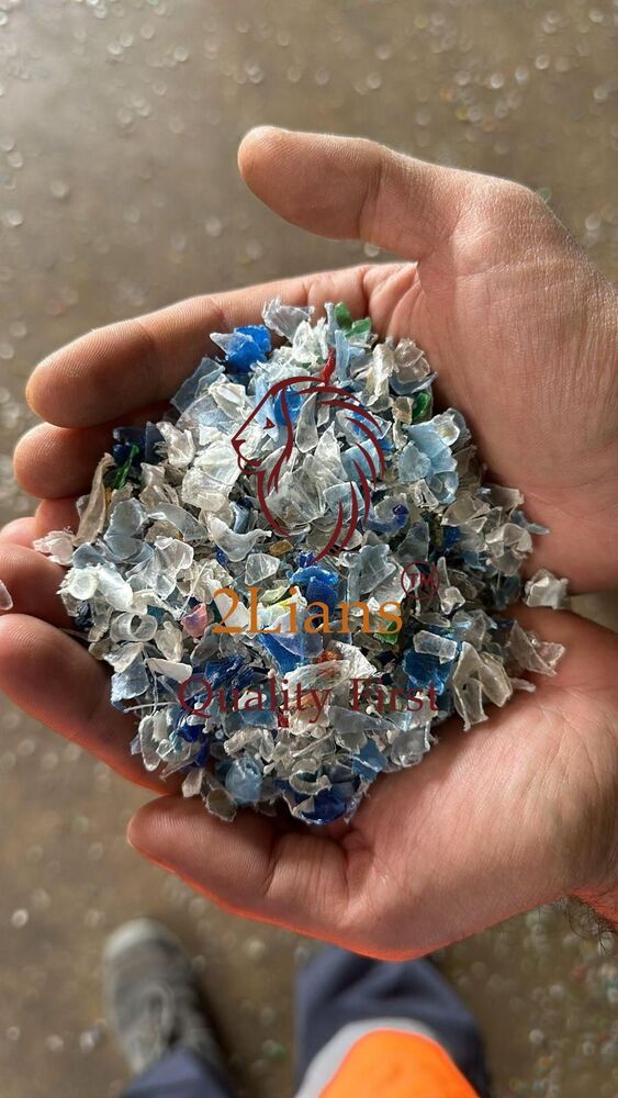 Pet  Sorter Reject Flakes - Color: Mixed Colors