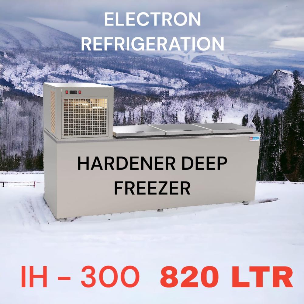 Ih-300 Ice Make Hardner Deep Freezer 820ltr - Dimension (L*w*h): 96 X 30 X 37 Inch (In)