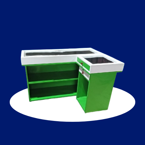 L Type Cash Counter