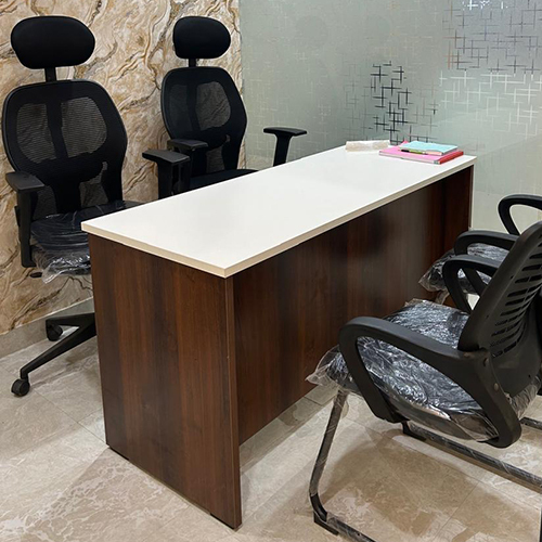 Office Executive Table - Assembly: No Assembly Required