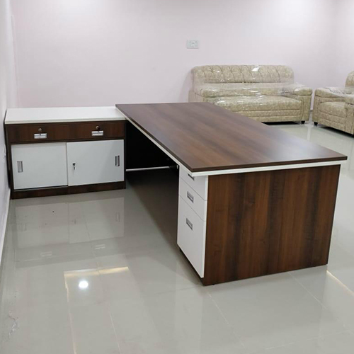 Office Executive Table - Assembly: No Assembly Required