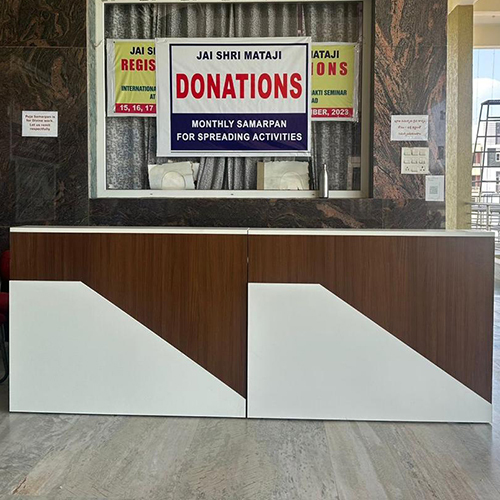 Modular Reception Table - Assembly: No Assembly Required