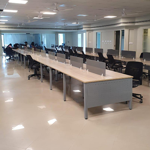 Straight Modular Workstations - Design: Plain