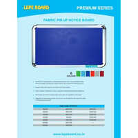 Lepe Rectangular Pin Bulletin Board