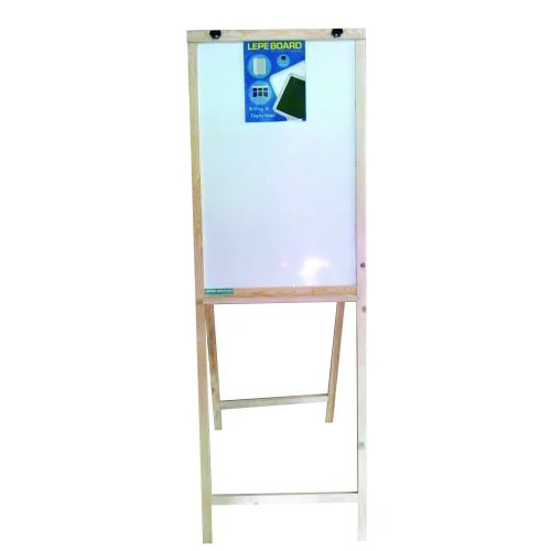 Wooden flip chart board