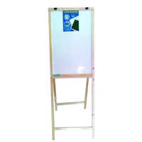 Wooden flip chart board