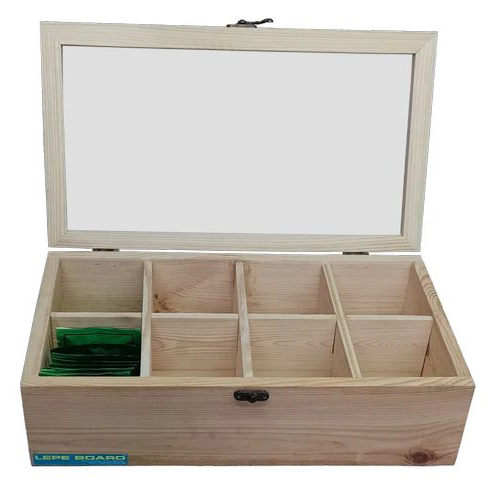 Lepe Spices Wooden Box - Finish: Polished