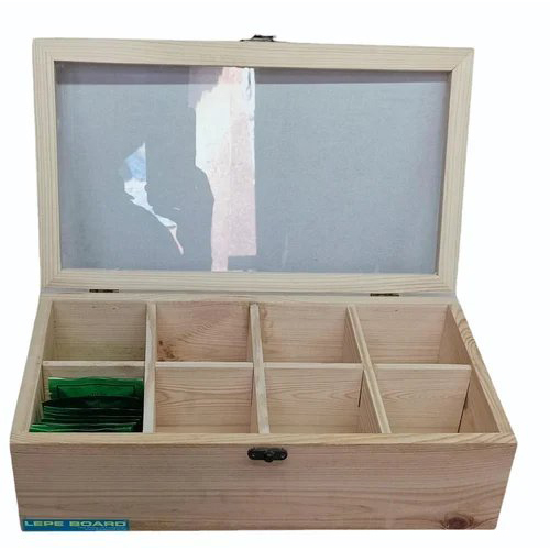 Lepe Spices Wooden Box - Finish: Polished