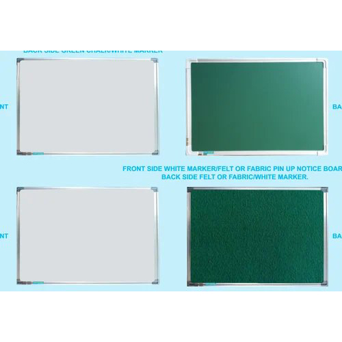 Double Sided Magnetic Black Board