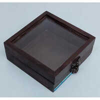 Brown Burmatik Wooden Box