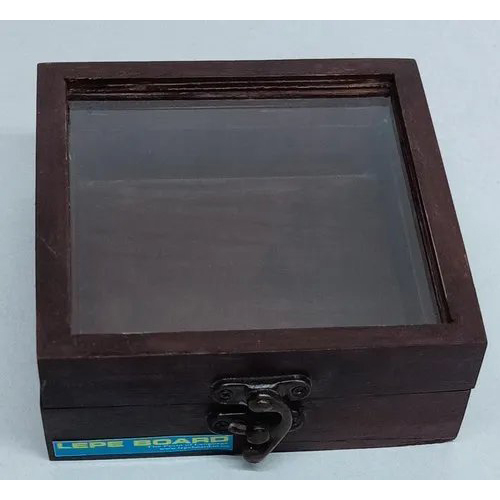 Brown Burmatik Wooden Box