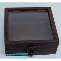 Brown Burmatik Wooden Box