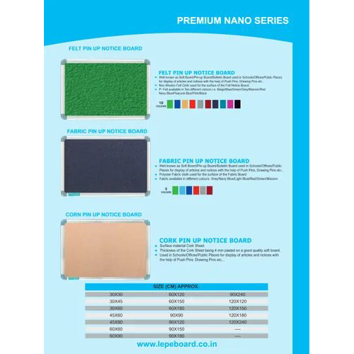 Lepe Premium Soft Notice Board