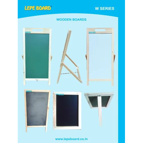 Wooden Framed Writing White Board