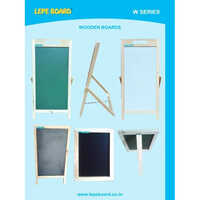 Wooden Framed Writing White Board