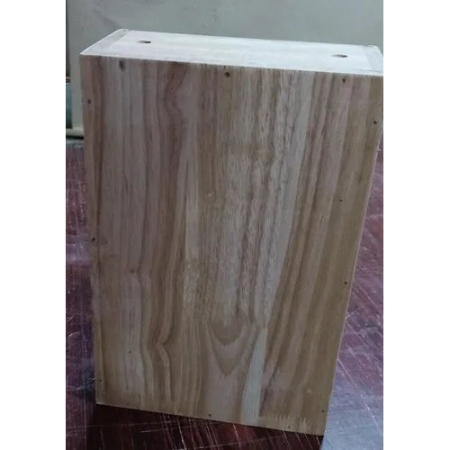 Rectangle Natural Wooden Box