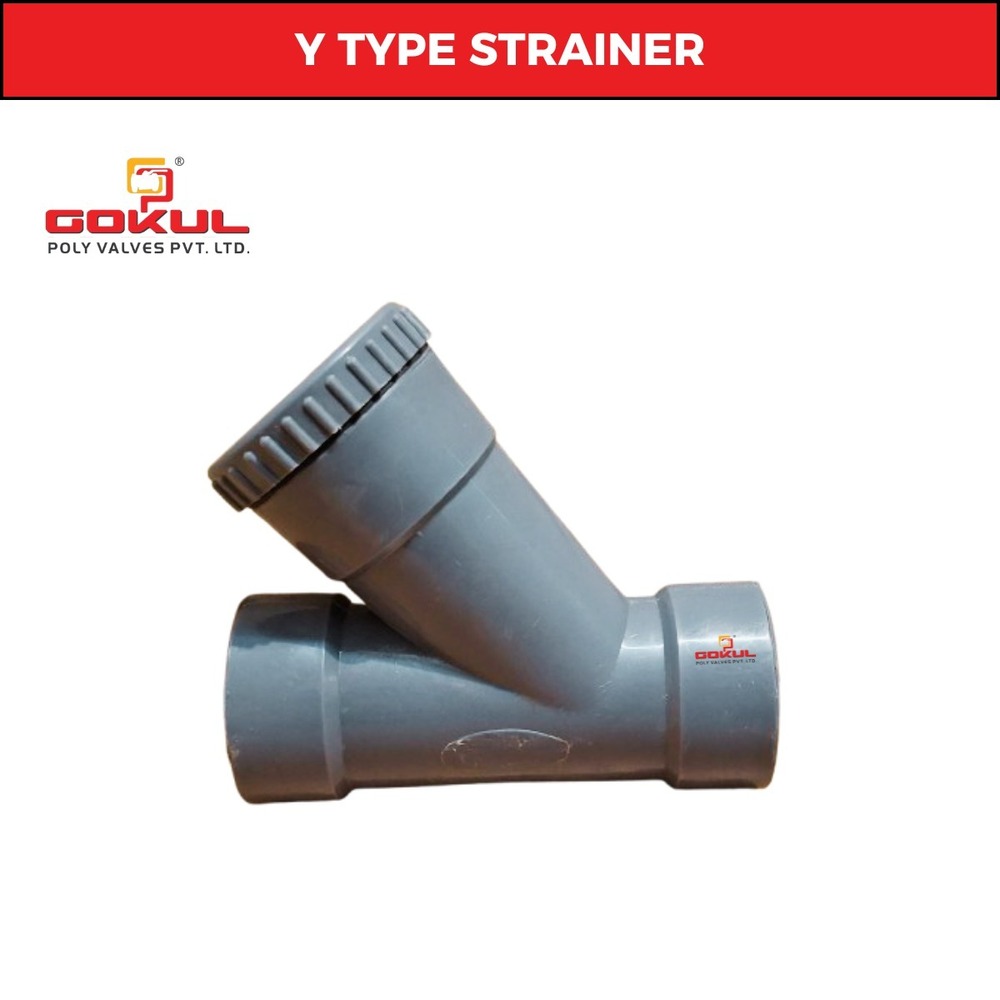 Pp Y Strainer Flange End
