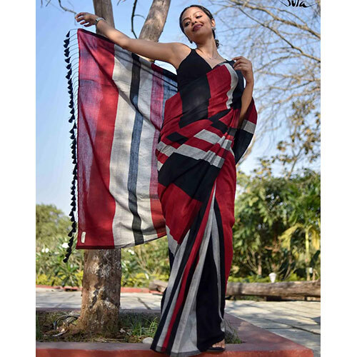 Pure cotton Saare With blouse