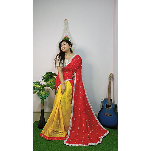 डालिम खादी साड़ी