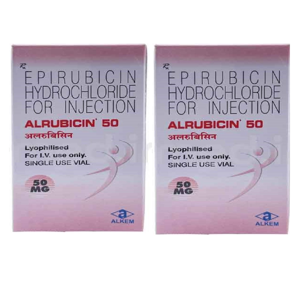 Alrubicin Epirubicin Injection 50  mg