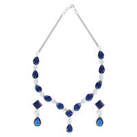 Brass Ameriacan Diamond Jewellery Set