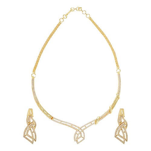 Gold Plated Classic Medley Drop Jewellery Set