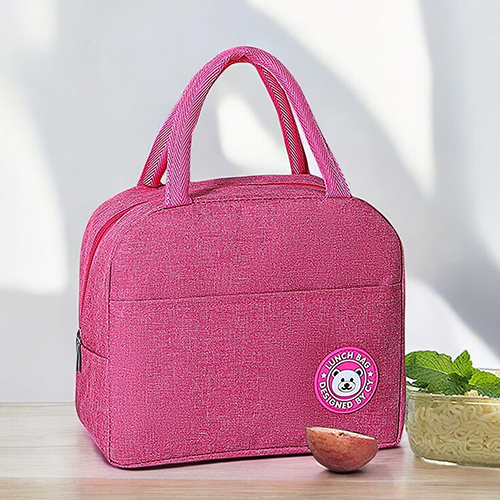 Pink Lunch Bag