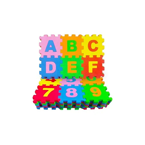Abcd Puzzle - Color: Multicolor