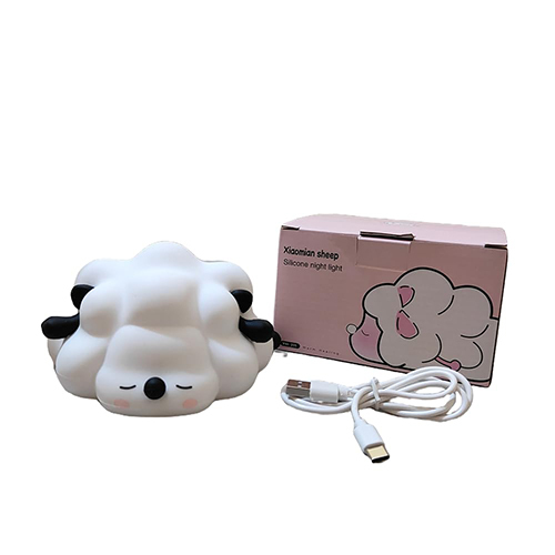 Xiaomian Sheep Silicone Night Light Lamp - Color: Multicolour