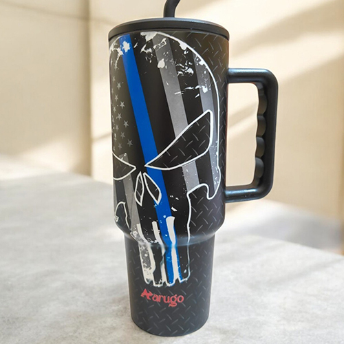 Black Tumbler - Material: Plastic