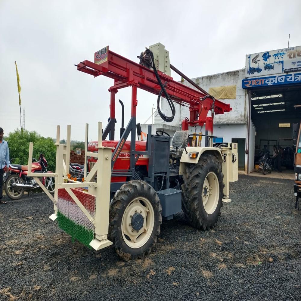 Tractor  Pilling Machine  Hydraulic Model - Automatic Grade: Semi-Automatic